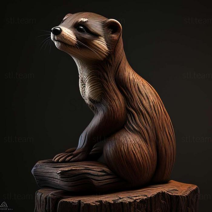 3D модель Mustelus widodoi (STL)